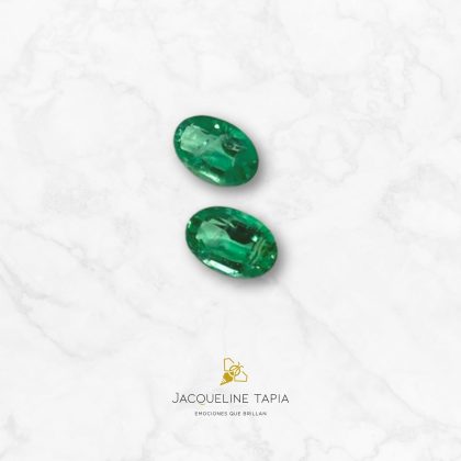 Esmeralda Par │ Piedra Preciosa